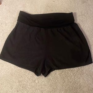 Solus - Linen shorts with a fold down waist - Size Medium - EUC